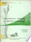 Bibliografia Peruana de Pastos Y Forrajes