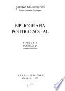 Bibliografia politico-social