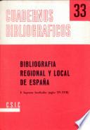 Bibliografía regional y local de España
