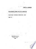 Bibliografía sobre política argentina: Elecciones internas peronistas 1988