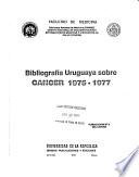 Bibliografía uruguaya sobre cancer, 1975-1977