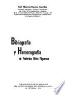 Bibliografía y hemerografía de Federico Brito Figueroa
