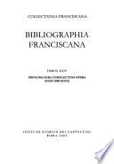 Bibliographia Franciscana