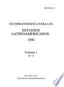 Bibliographic Guide to Latin American Studies