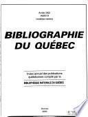 Bibliographie du Québec
