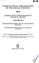 Bibliographie Internationale de Science Politique