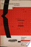 Bibliographie nationale française