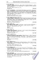 Bibliographie nationale francaise