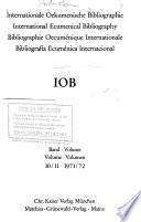 Bibliographie oecuménique internationale