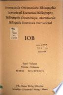 Bibliographie oecuménique internationale