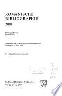 Bibliographie Romane
