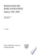 Bibliographie Romane