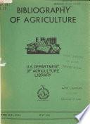 Bibliography of Agriculture