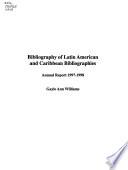 Bibliography of Latin American and Caribbean Bibliographies