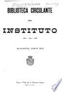 Biblioteca circulante del instituto