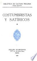 Biblioteca de cultura peruana: Costumbristas y satiricos