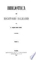 Biblioteca de escritores baleares