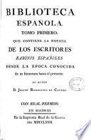 Biblioteca española