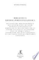Biblioteca española-portugueza-judaica