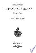 Biblioteca Hispano-americana, 1493-1810: 1701-1767