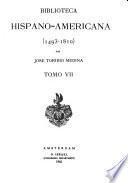 Biblioteca hispanoamericana, 1493-1810: Adiciones II