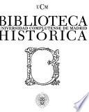 Biblioteca Histórica, Universidad Complutense de Madrid
