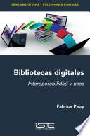 Bibliotecas digitales