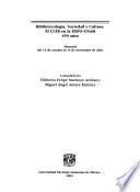Bibliotecología, sociedad y cultura