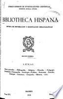 Bibliotheca hispana