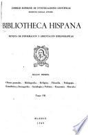 Bibliotheca hispana