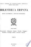 Bibliotheca hispana