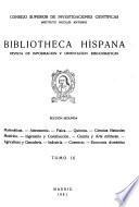 Bibliotheca hispana