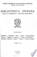 Bibliotheca hispana