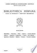 Bibliotheca hispana