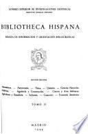 Bibliotheca hispana