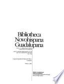 Bibliotheca novohispana guadalupana