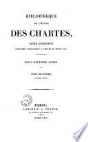 Bibliothèque de l'Ecole des Chartes