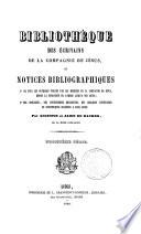 Bibliothèque des écrivains de la Compagnie de Jésus