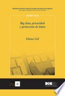 Big data, privacidad y protección de datos
