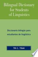 Bilingual Dictionary for Students of Linguistics