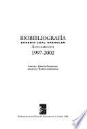 Biobibliografía, Eusebio Leal Spengler: Suplemento, 1997-2002