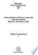 Biografía de los constituyentes, 1886