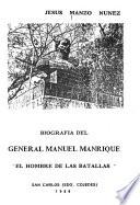 Biografia Del General Manuel Manrique