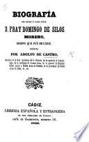Biografía del ... Señor D. Fray Domingo de Silos Moreno, obispo que fué de Cádiz