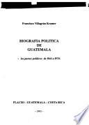 Biografía política de Guatemala