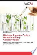 Biotecnología en Cafeto