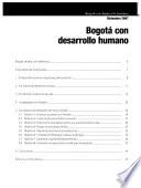 Bogotá con desarrollo humano