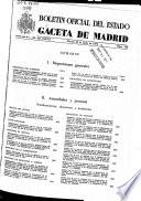 Boletâin oficial del estado: Gaceta de Madrid