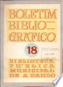 Boletím bibliográfico