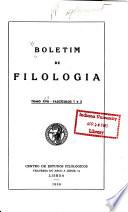 Boletim de filologia